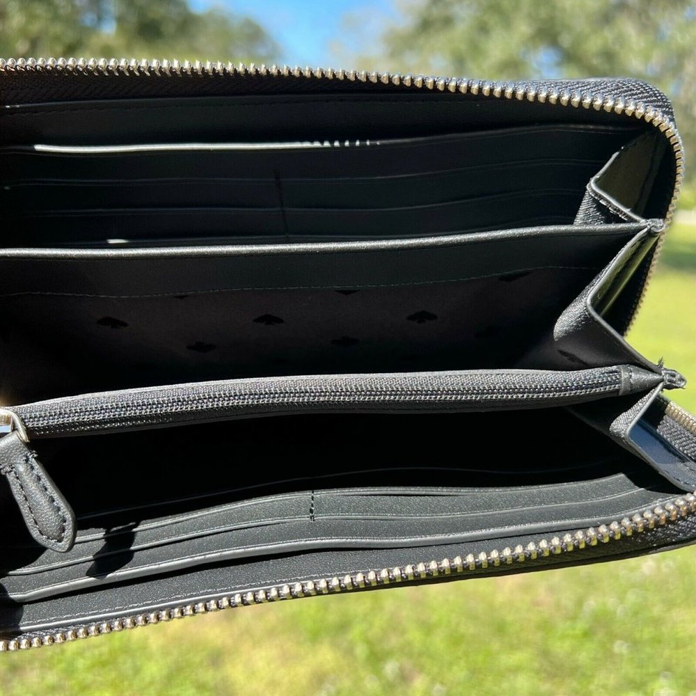 Kate Spade Glitter Large Continental Wallet - Picture 3 of 3